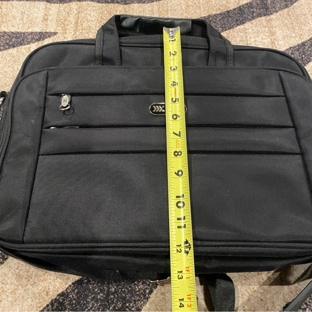Bag, Laptop Black with Red Accent